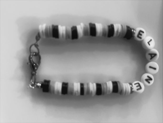 Personalized Beaded Name Bracelet | Custom Word Bracelet | Initial Bracelets